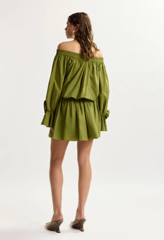 JEGAN OFF SHOULDER MINIDRESS