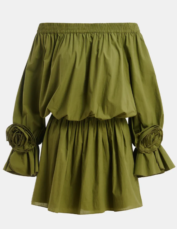 JEGAN OFF SHOULDER MINIDRESS
