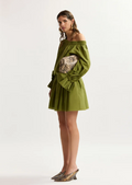JEGAN OFF SHOULDER MINIDRESS
