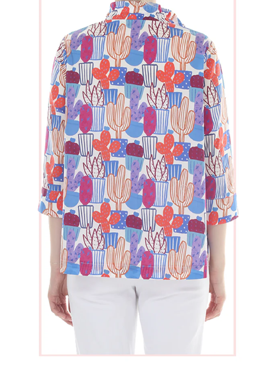 WOMENS BUTTON DOWN BLOUSE