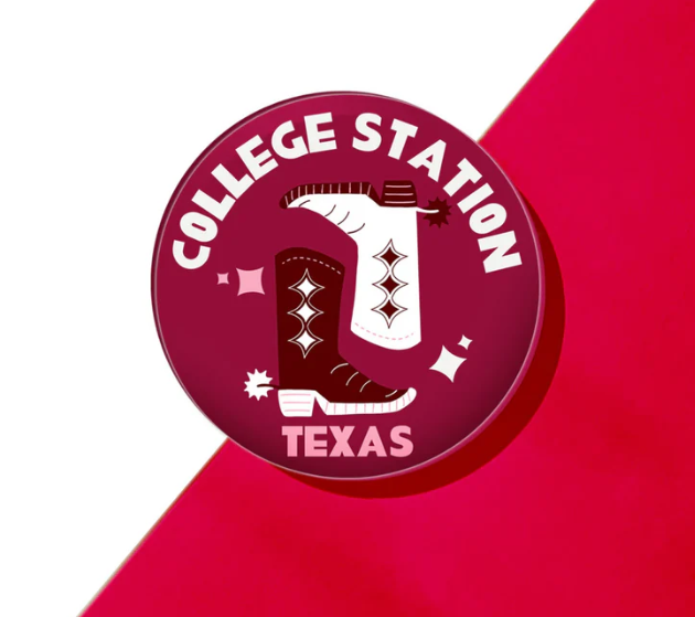 KICKOFF COASTER | COLLEGE STATION (SET OF 4)