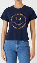 SMILEY SHRUNKEN TEE