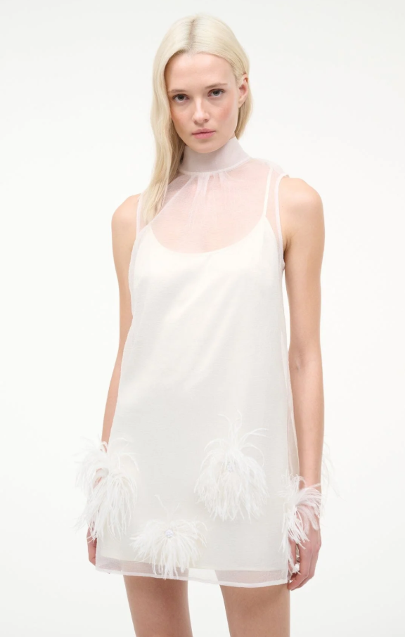 ALBEE SILK MINI DRESS