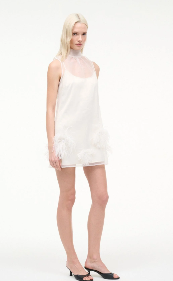 ALBEE SILK MINI DRESS