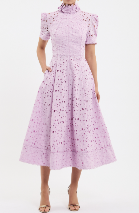 KITSU SHORT SLEEVE MIDI