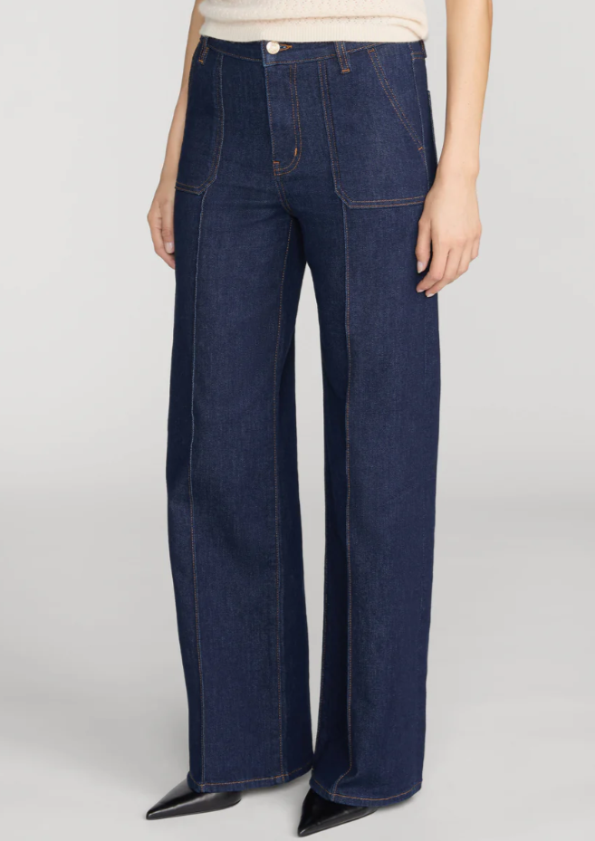 LE SLIM PALAZZO PINTUCK POCKET