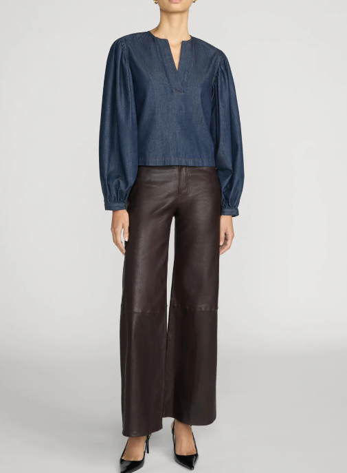 THE OFF DUTY LONG SLEEVE POPOVER