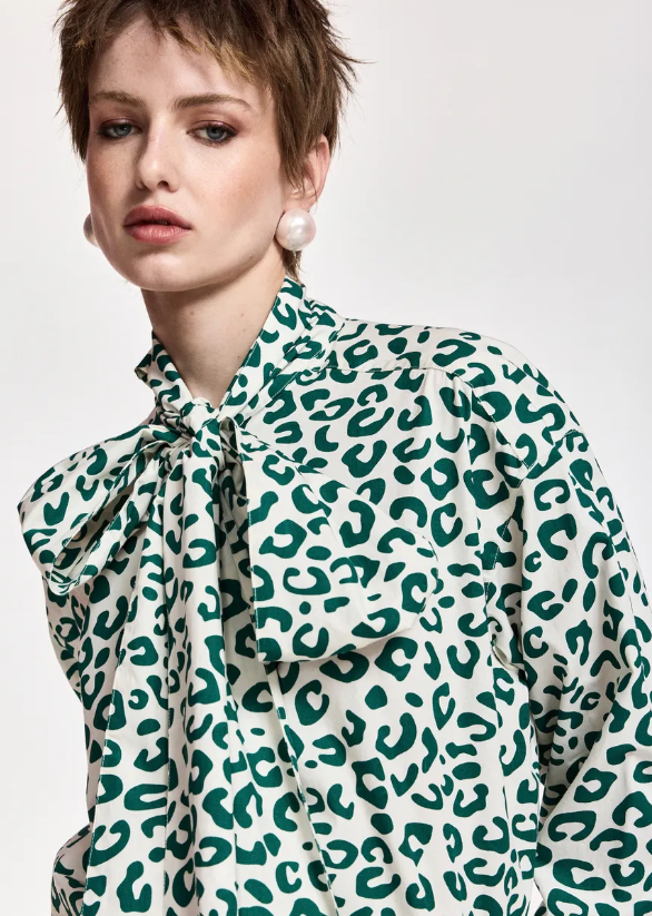 KHALEESI BOW TIE SHIRT