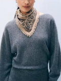 CASHMERE PRINTED BANDANA