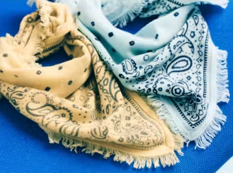CASHMERE PRINTED BANDANA