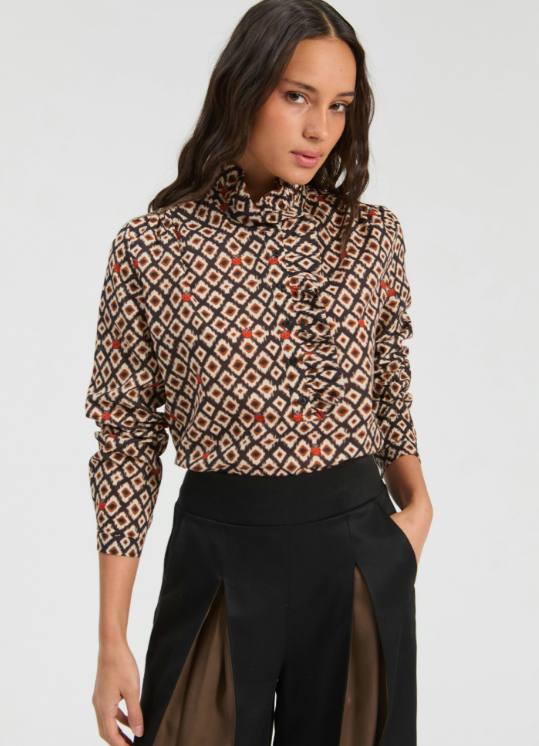 IKAT MARIQUITAS BLOUSE