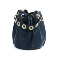 ITALIAN LEATHER BUCKET BAG