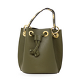ITALIAN LEATHER BUCKET BAG