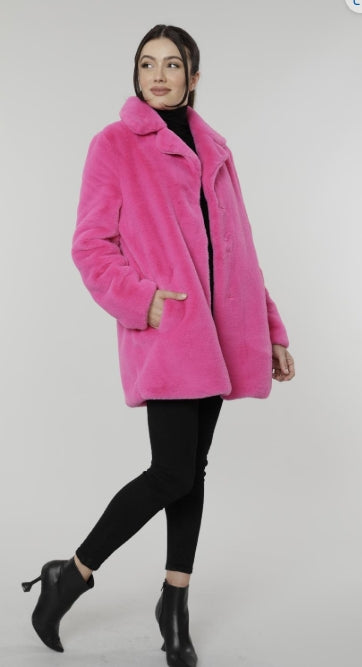 FAUX FUR COAT