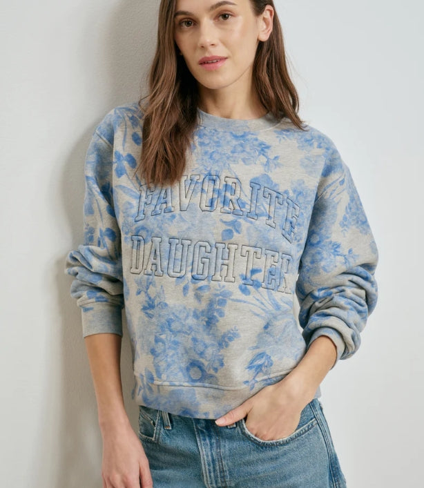 THE FAVORITE CLASSIC EMBOSSED SWEATSHIRT