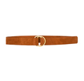 TUMBLE SUEDE BELT