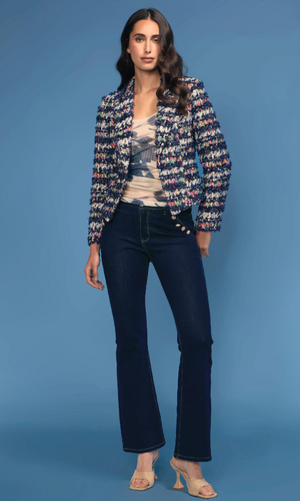 CONFETTI TWEED BLAZER
