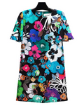 FLUTTER SLEEVE DRESS