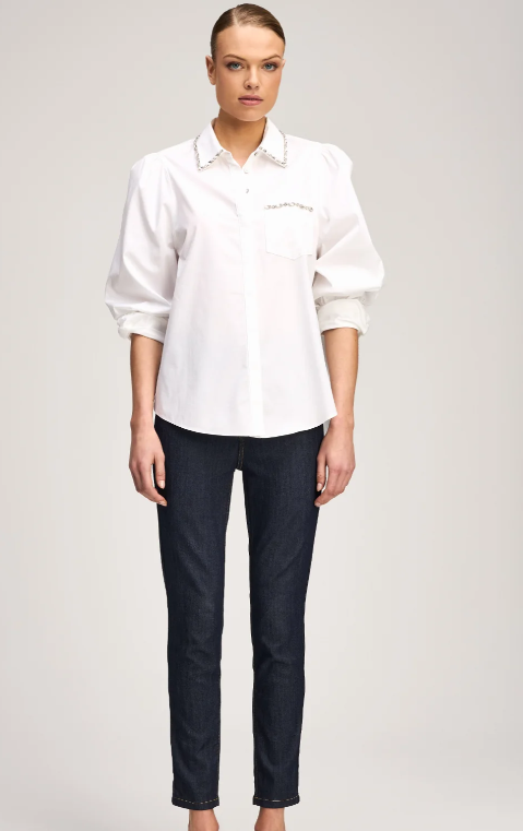 KAITLIN POPLIN CORIN TOP