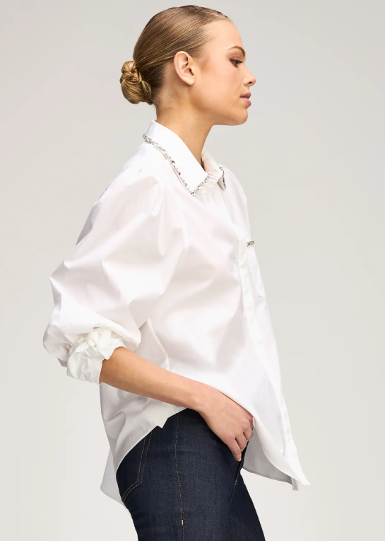 KAITLIN POPLIN CORIN TOP