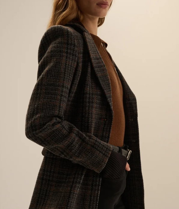 THE PLAID CITY BLAZER