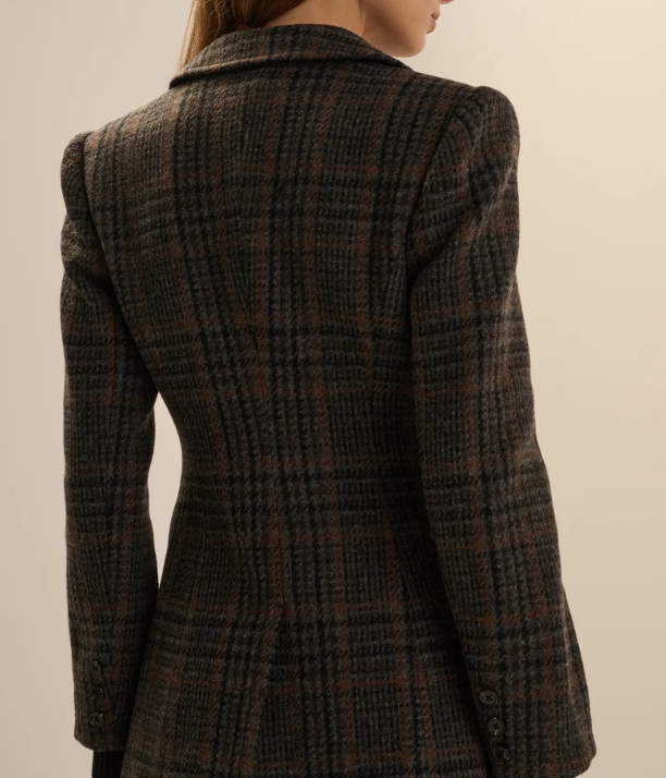 THE PLAID CITY BLAZER