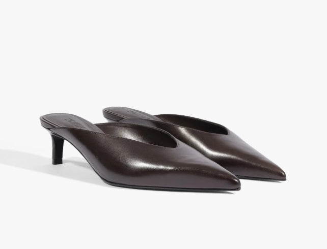 LOREN MID LEATHER PUMP