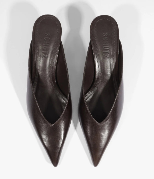LOREN MID LEATHER PUMP