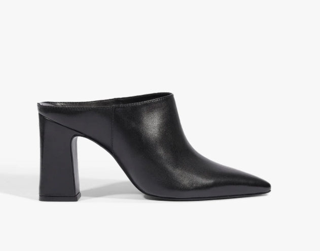 ELEANOR MULE LEATHER PUMP