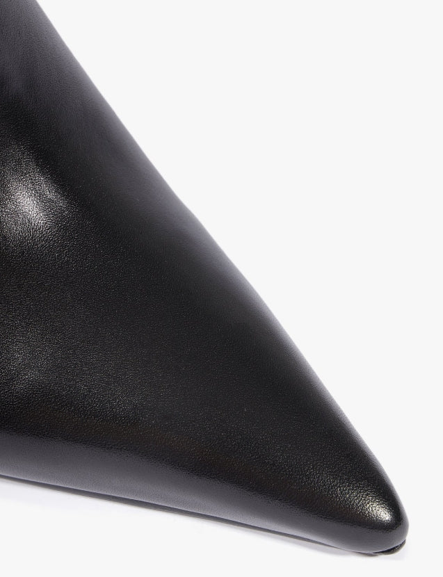 ELEANOR MULE LEATHER PUMP