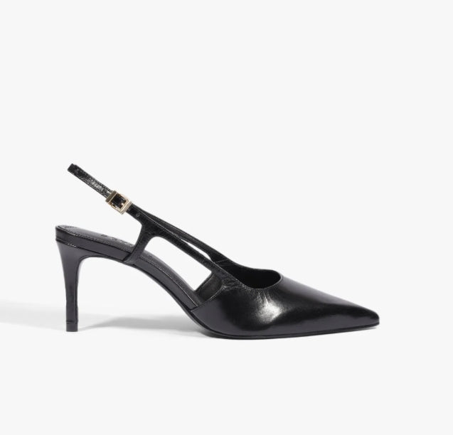 BORIS MID LEATHER PUMP