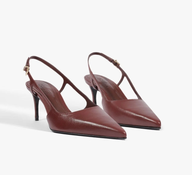 BORIS MID LEATHER PUMP