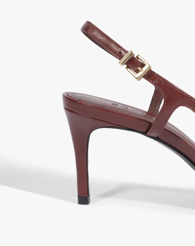 BORIS MID LEATHER PUMP