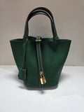 LEATHER HANDBAG