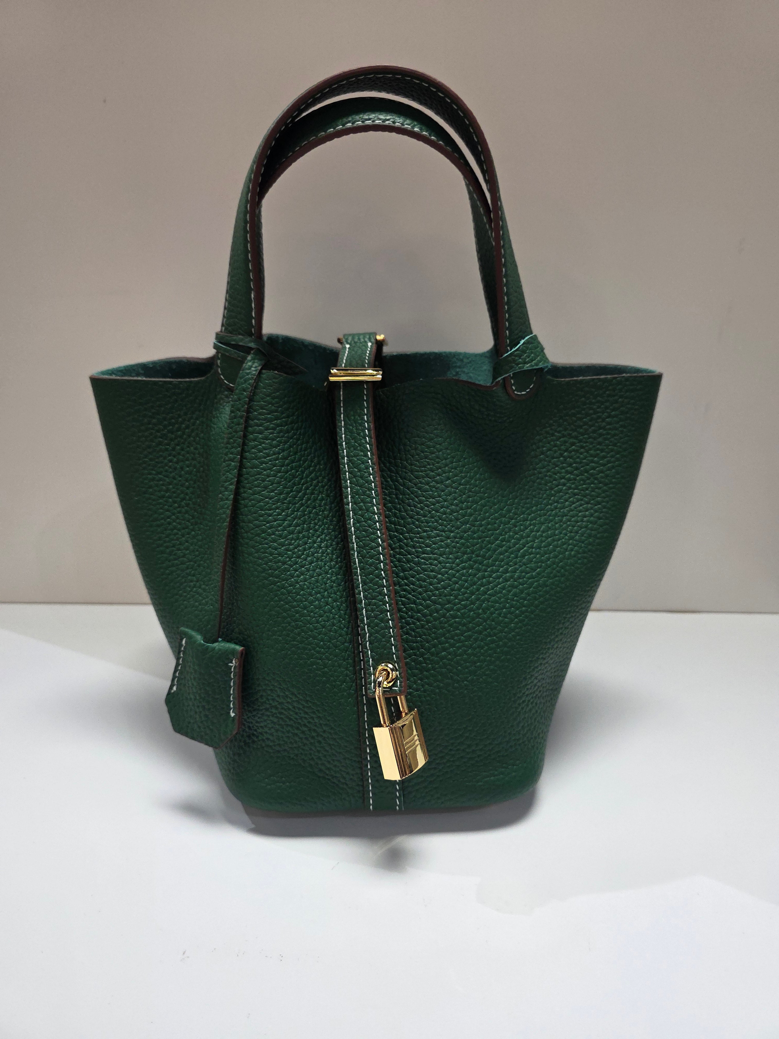LEATHER HANDBAG