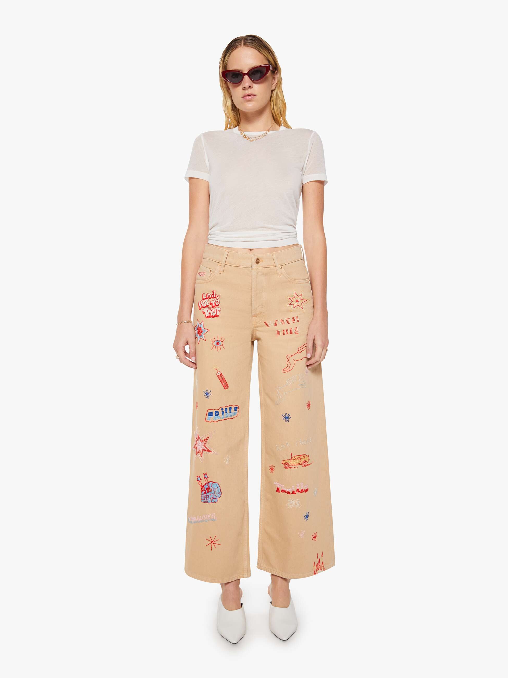 DOUBLE DIP NERDY JEANS