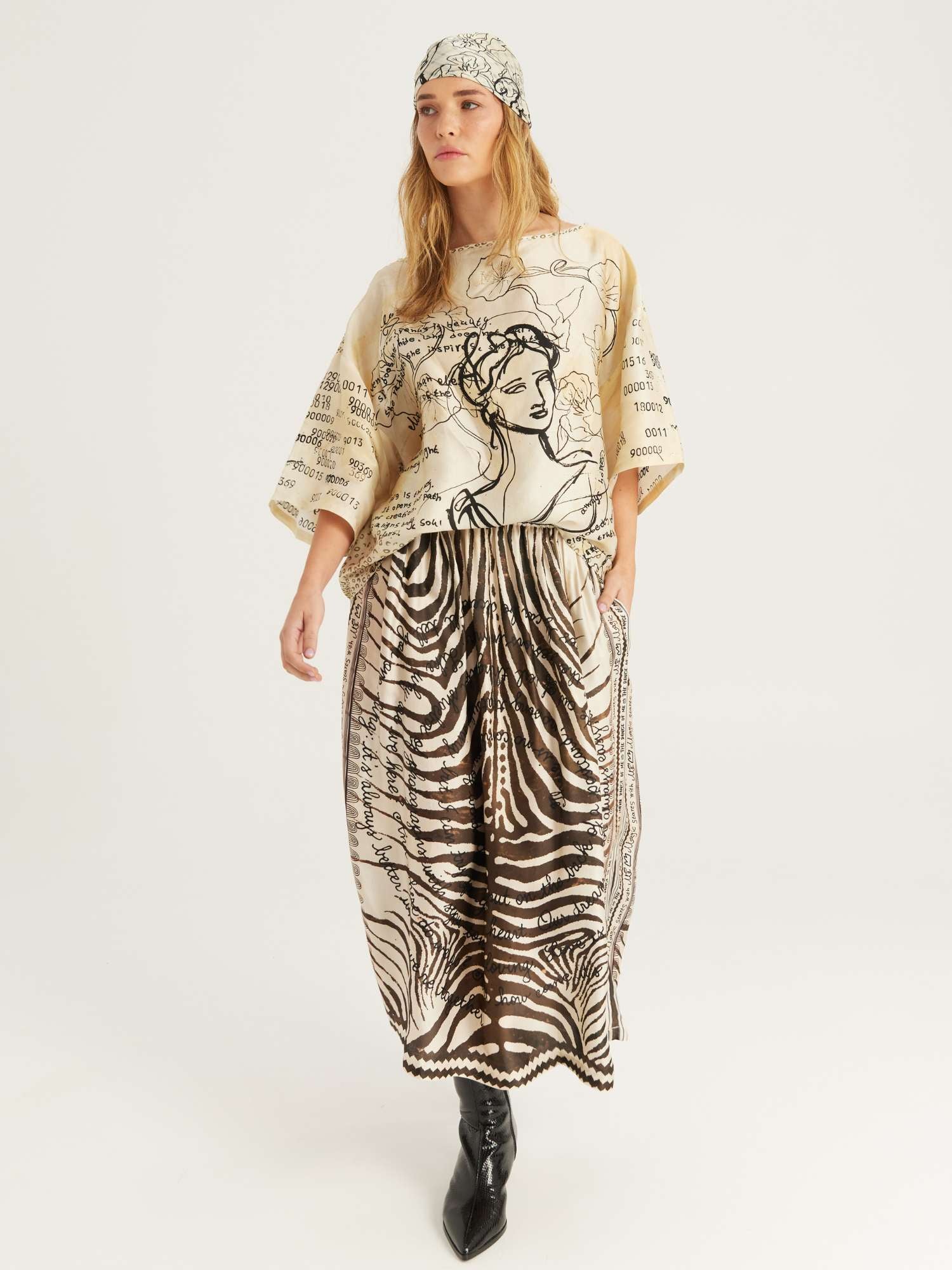 VANESSA MIDI SKIRT