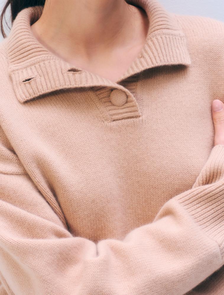CASHMERE BLEND SWEATER