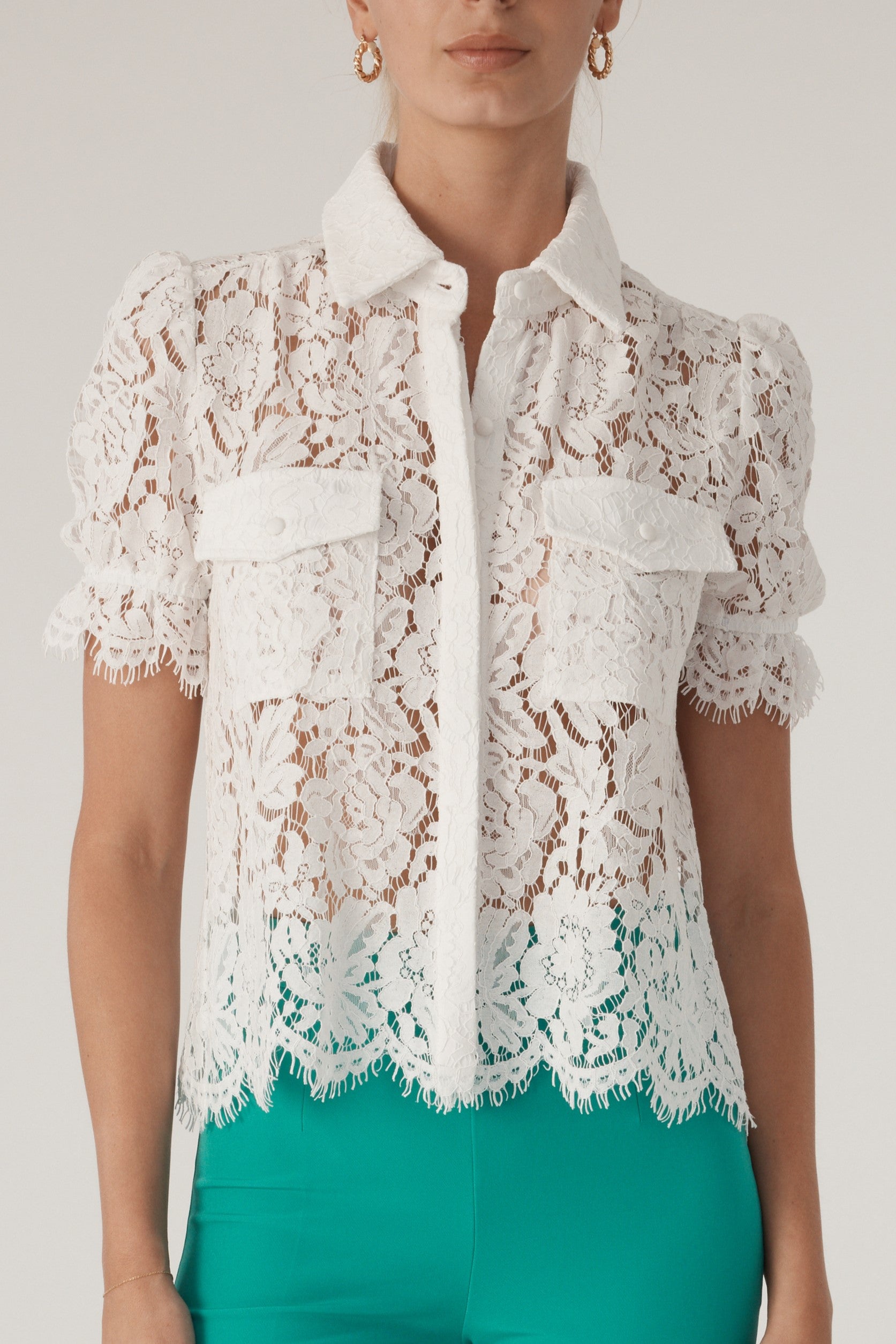 MINA LACE SHIRT