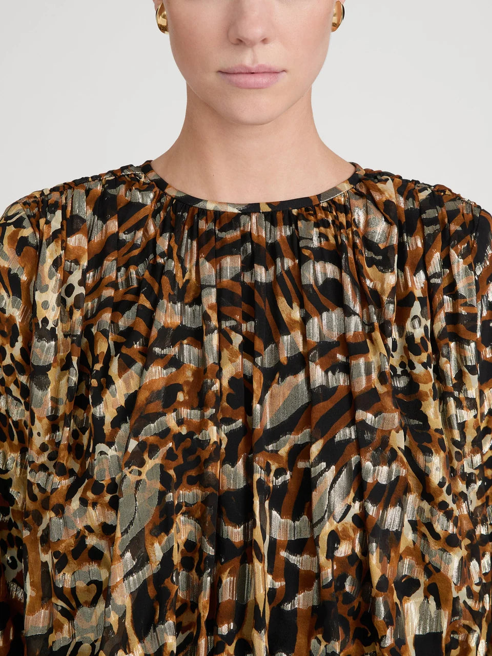 THE PLEATED BUBBLE TOP