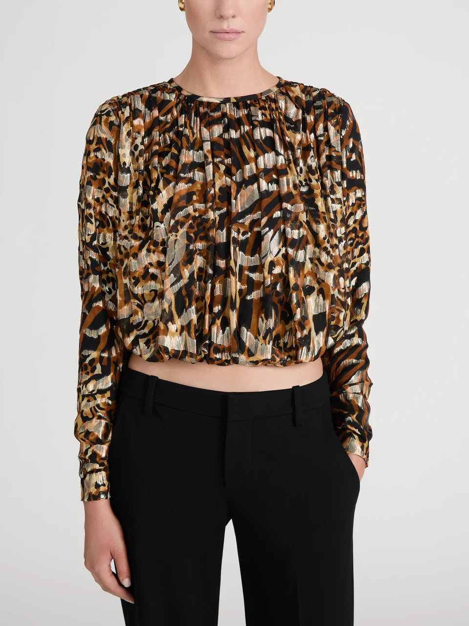 THE PLEATED BUBBLE TOP