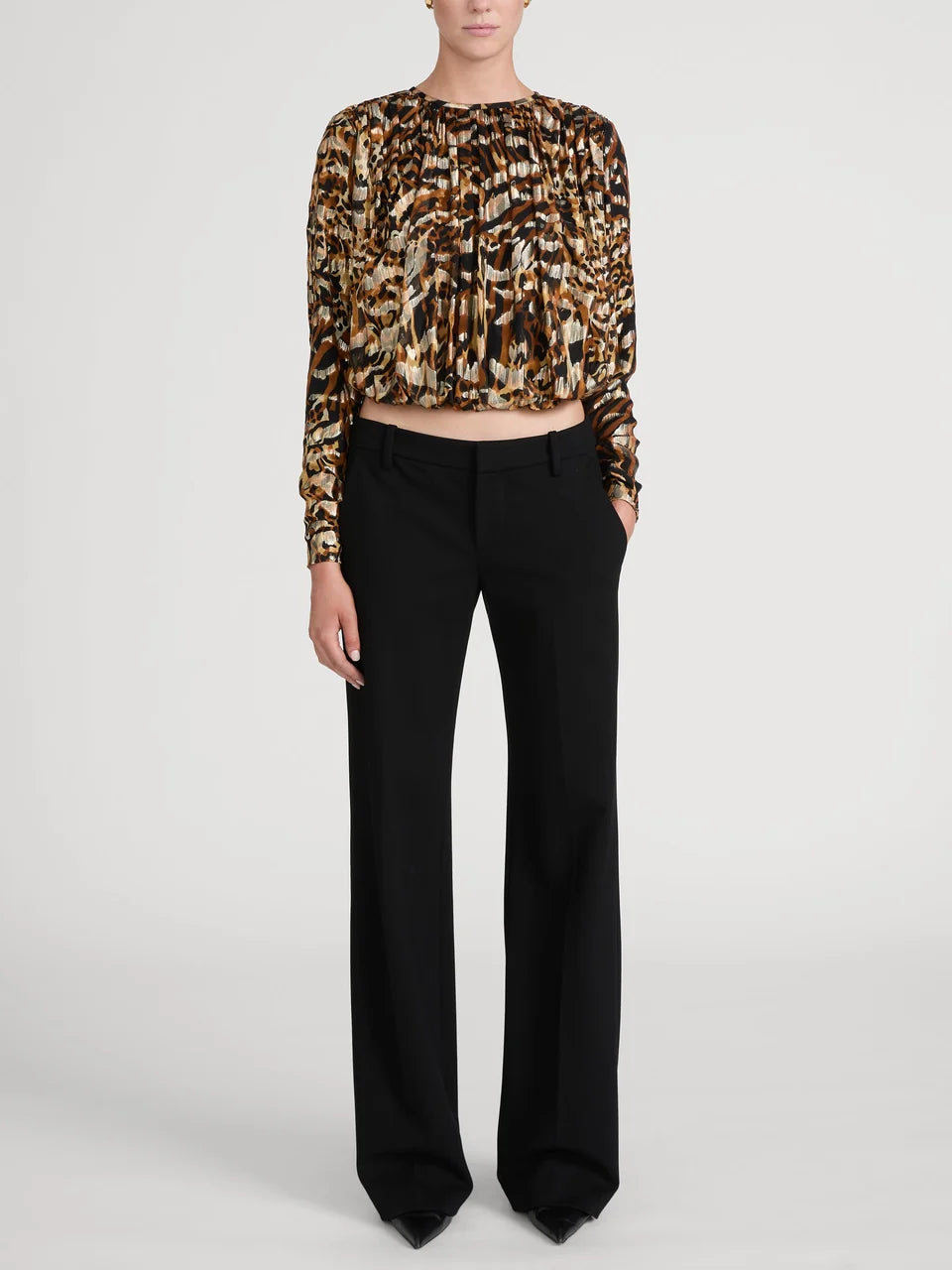 THE PLEATED BUBBLE TOP