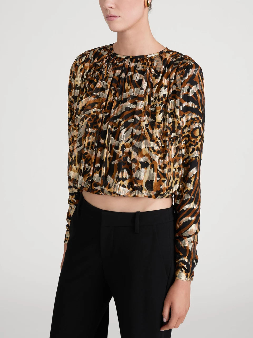 THE PLEATED BUBBLE TOP