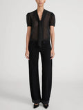 THE LUREX SONNET BLOUSE