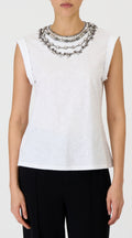 BELLA LAYERED NECKLACE TEE