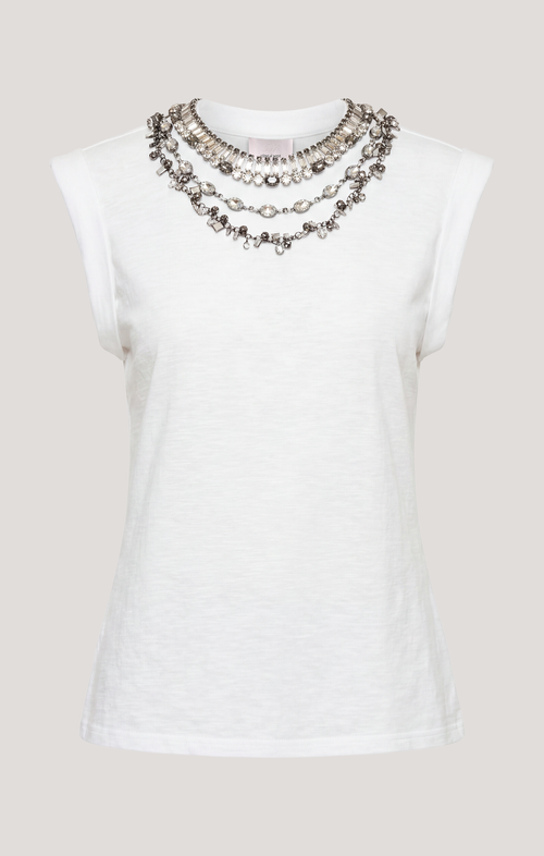 BELLA LAYERED NECKLACE TEE