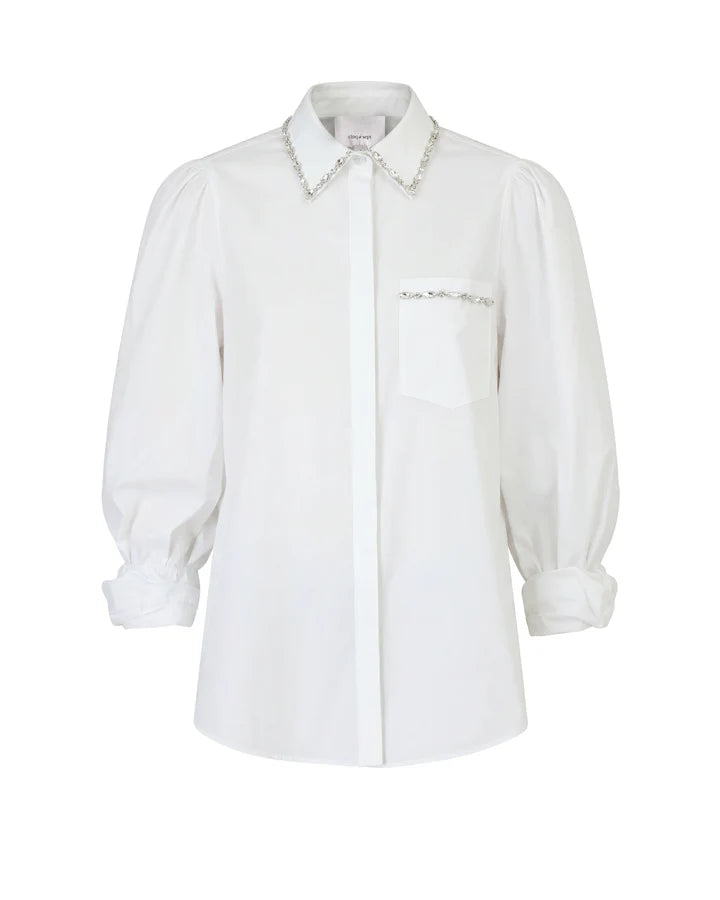 KAITLIN POPLIN CORIN TOP