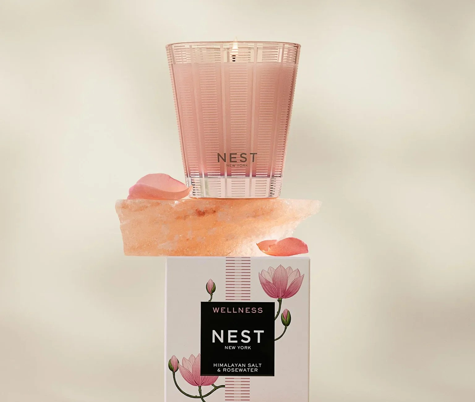 HIMALAYAN SALT & ROSEWATER CLASSIC CANDLE