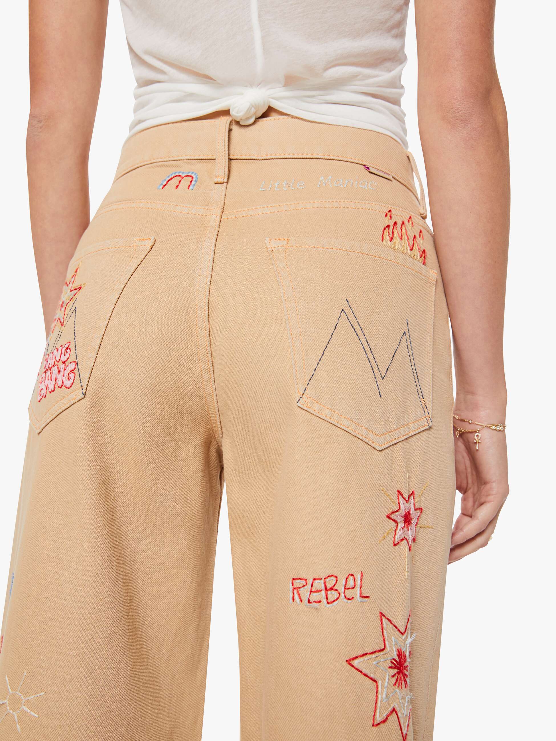 DOUBLE DIP NERDY JEANS