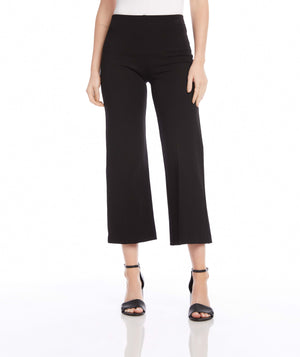 WIDE LEG CROPPED PANTS